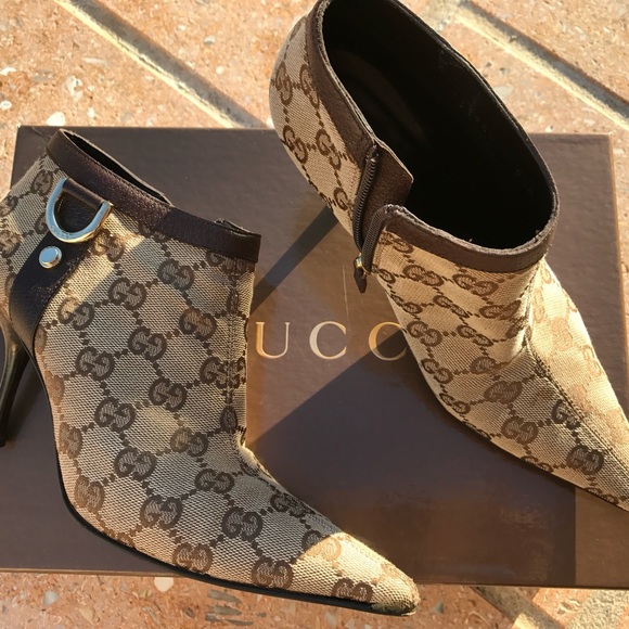 Gucci Ankle boot size 5 1/2 - Picture 1 of 2